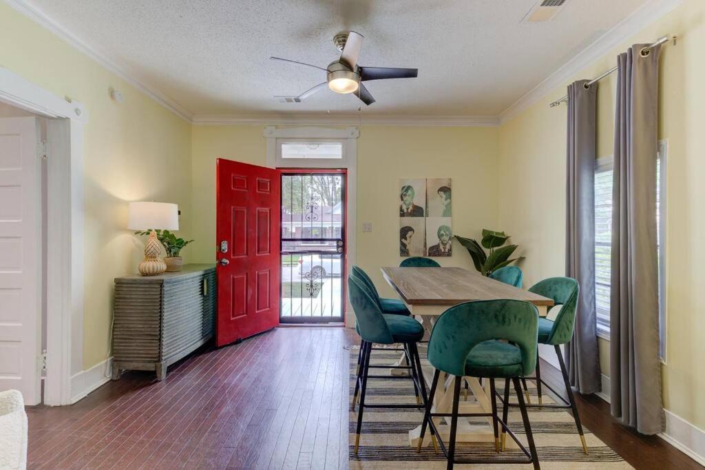 Bright & Charming Cottage With Fire Pit And Porch Swing - Close To Beale Street, Bbq, Graceland, And The Liberty Bowl *